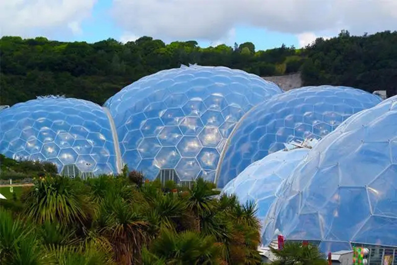 伊甸園ETFE膜結構 伊甸園ETFE膜結構