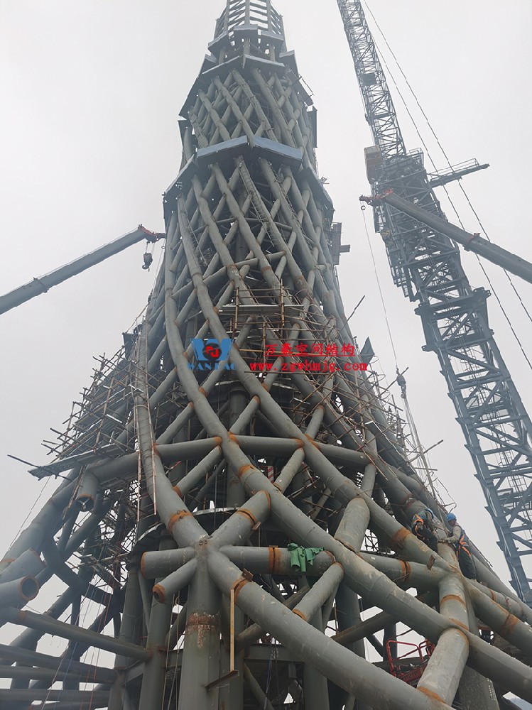 西安絲路塔ETFE索膜結(jié)構(gòu)項(xiàng)目開始施工