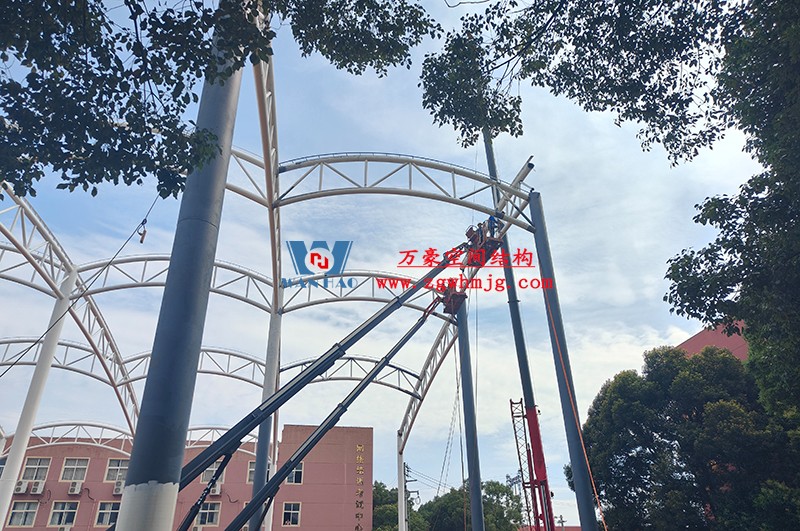 國網(wǎng)江西省電力有限公司培訓(xùn)中心實(shí)訓(xùn)基地改造膜結(jié)構(gòu)項(xiàng)目最新施工進(jìn)度 國網(wǎng)江西省電力有限公司培訓(xùn)中心實(shí)訓(xùn)基地改造膜結(jié)構(gòu)項(xiàng)目最新施工進(jìn)度