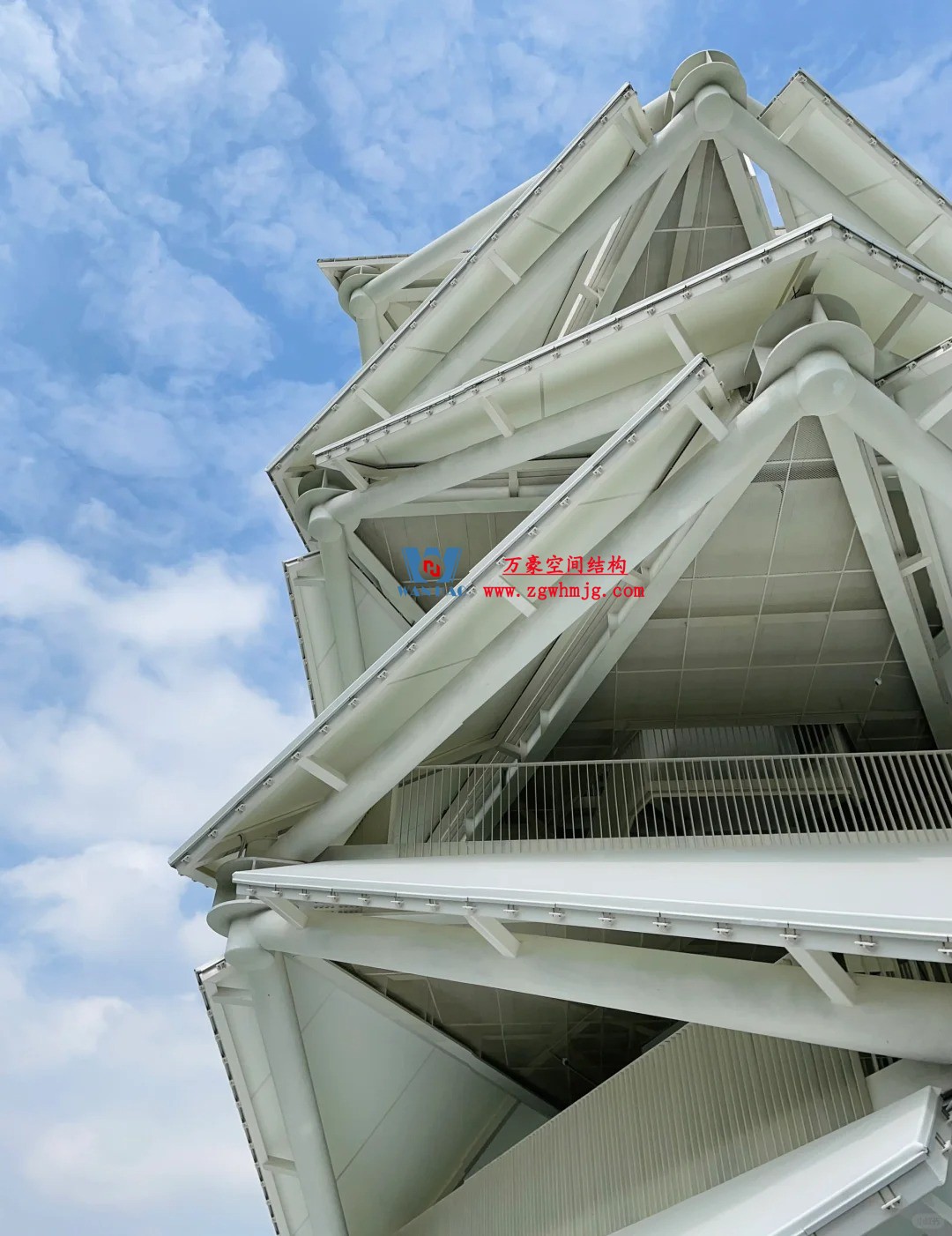 創意與藝術美感兼具的鋼膜結構建筑