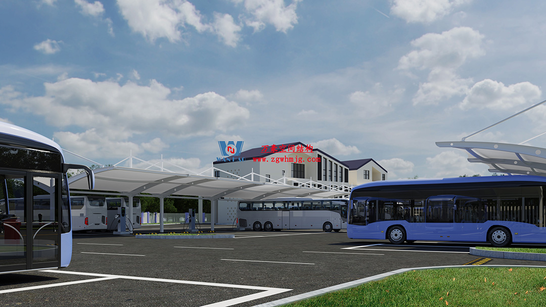 隨處可見的遮陽擋雨守護衛士-膜結構車棚 隨處可見的遮陽擋雨守護衛士-膜結構車棚