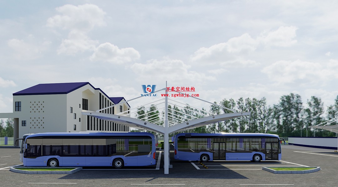 隨處可見的遮陽擋雨守護衛士-膜結構車棚 隨處可見的遮陽擋雨守護衛士-膜結構車棚