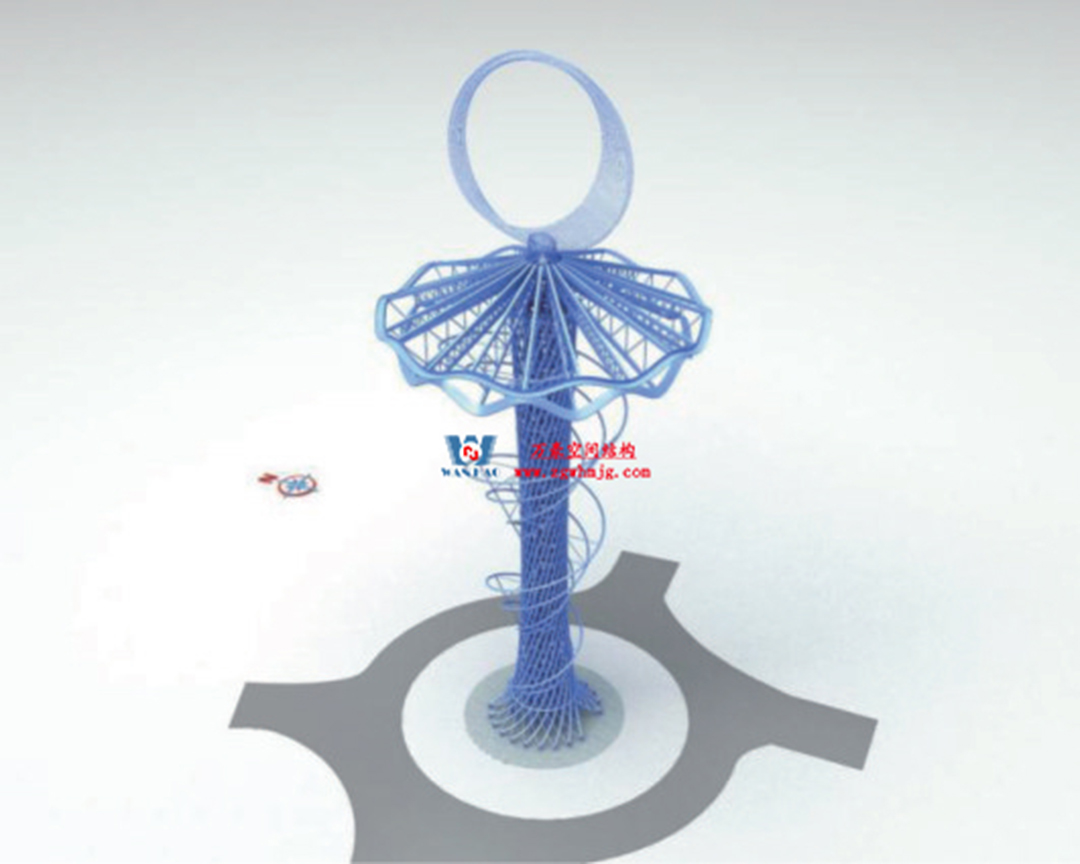 ETFE膜結(jié)構(gòu)地標(biāo)塔—以愛之名，點(diǎn)亮絲路歡樂世界