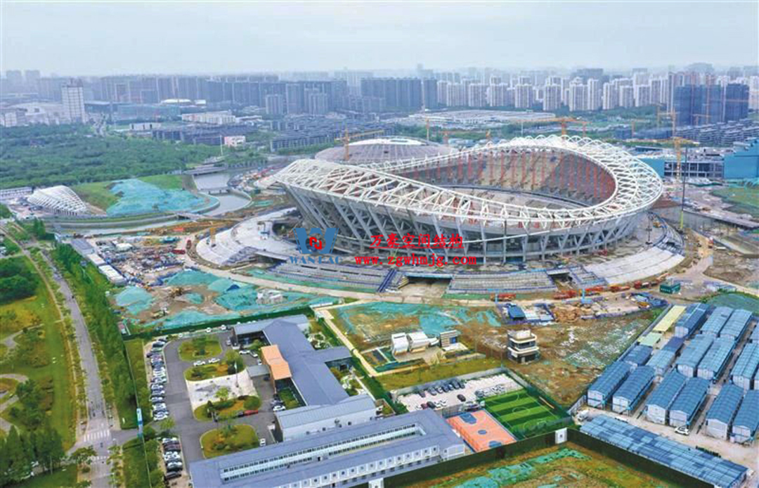 緊跟“蘇超熱浪”，火熱施工中，一只白鷺即將振翅高飛！