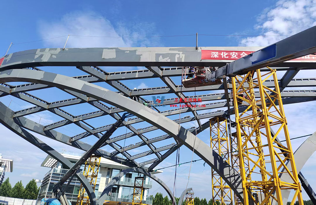 ETFE氣枕膜與雙曲面空間網殼結構結合是什么樣？一起來一睹真容