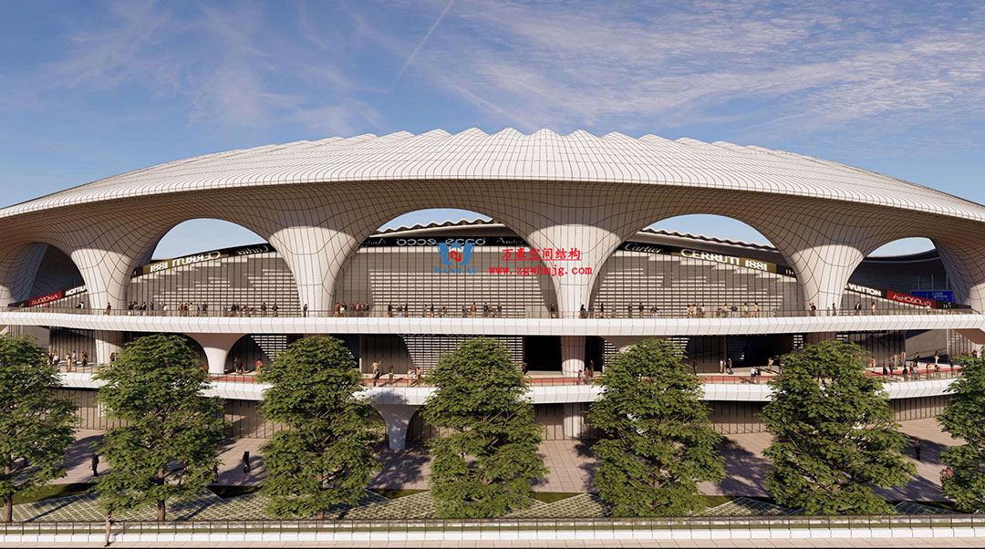萬豪中標(biāo)-山東蓬萊PEFE膜結(jié)構(gòu)體育場 萬豪中標(biāo)-山東蓬萊PEFE膜結(jié)構(gòu)體育場