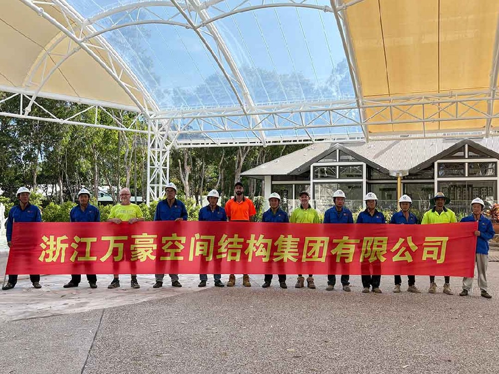 澳大利亞噴泉廣場雙膜天幕驚艷落地，ETFE+PTFE演繹建筑黑科技