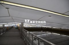 寧波寧海污水處理廠污水池膜結構