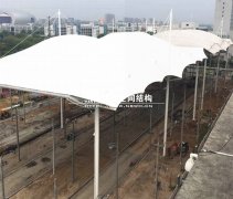 湖州電網訓練基地膜結構項目完工