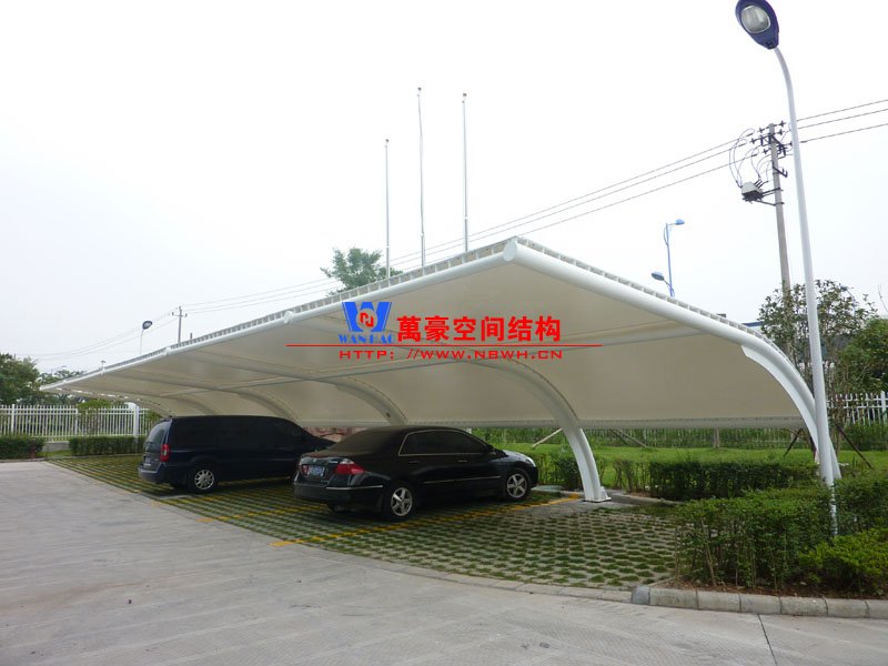 膜結(jié)構(gòu)小轎車車棚