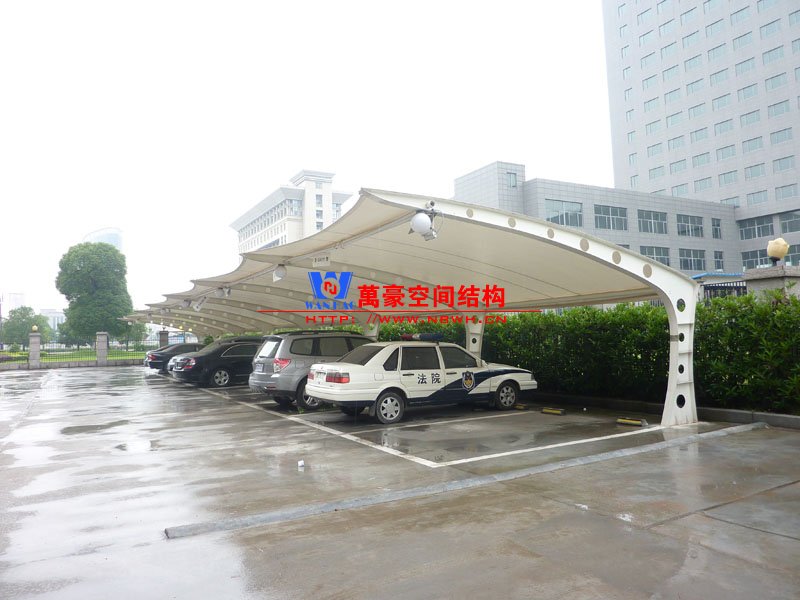 膜結構停車棚定做
