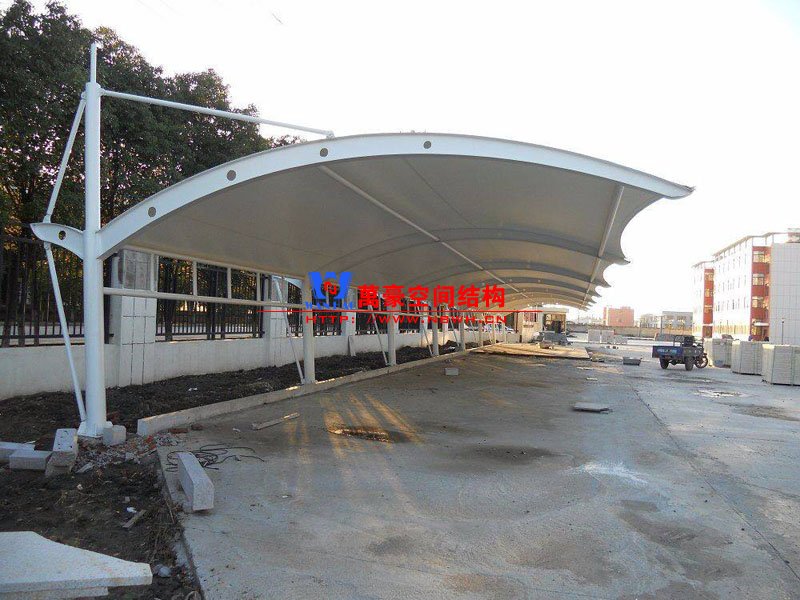 膜結(jié)構(gòu)車(chē)棚施工方案