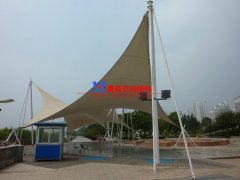 膜結構雨棚價格多少錢一平？膜結構雨棚制作安裝有哪些要點需要注意？