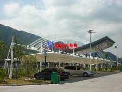 膜結構車棚適用性特征及特點優勢介紹